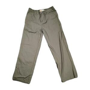 Mollusk California Surf Shop Painter Pants Women's Large Dark Rover Green Cotton